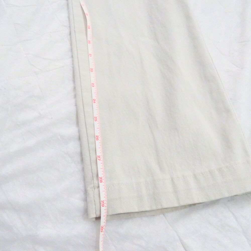 Riders By Lee Jeans Womens Size 8 M Beige Straight Leg Casual or Work Casual - Picture 10 of 12